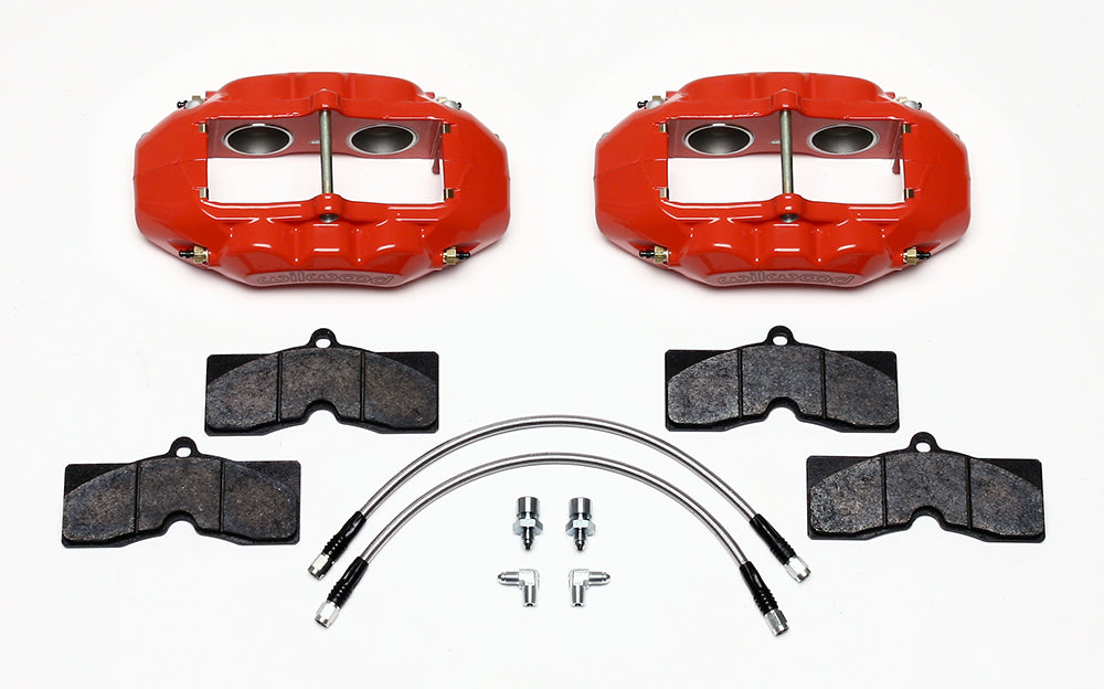 140-10789-R - Wilwood Replacement Caliper Kit - Front - D8-4 Red