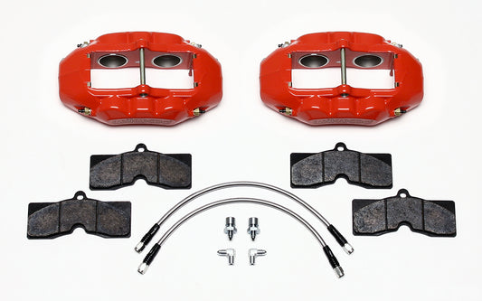 140-10789-R - Wilwood Replacement Caliper Kit - Front - D8-4 Red