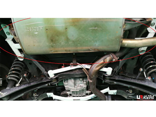Mitsubishi ASX 2.0 2WD/4WD FL 13+ UltraRacing 4-Point Rear Lower Bar (3390)