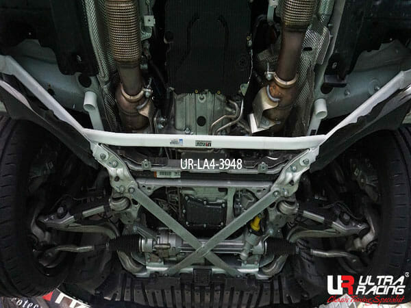 Mercedes C253 GLC 43 3.0TT Coupe 15+ /S213 3.0T 16+/C250 2.0T 18-21 2WD/4WD UltraRacing 4-Point Front Lower Brace (3948)
