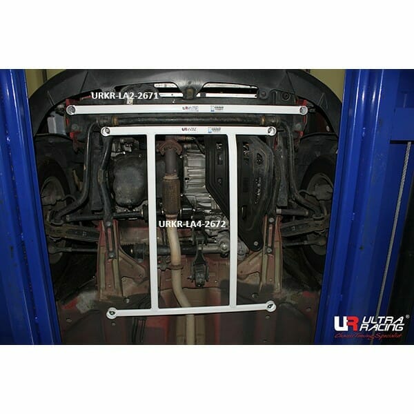 Daewoo Matiz (M250) 1.0 2WD 05-09 UltraRacing 4-Point Front Lower Brace (2672)