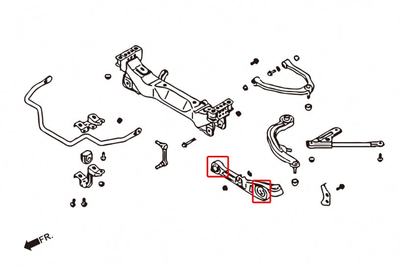 Front Lower Arm Bushing Infiniti G series, Nissan Skyline, Z-series