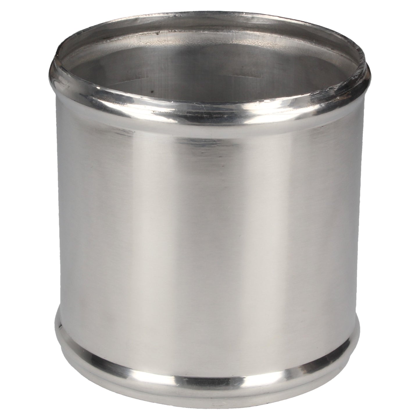 aluminium koppelstuk - 102 mm - Zilver