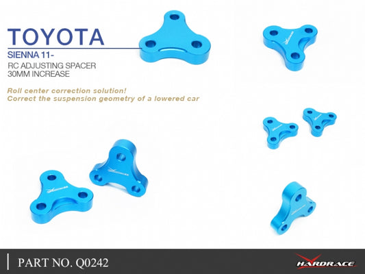 Geometry Correction Spacer Toyota Sienna