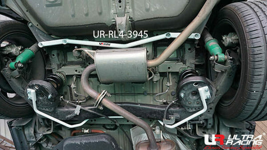 Toyota Noah (R80) 1.8/2.0 2WD 14-21 UltraRacing 4-Point Rear Lower Bar (3945)