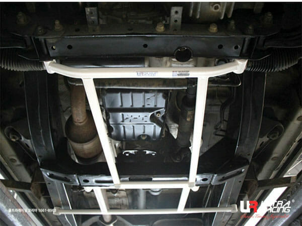 Ssangyong Rexton Sports (Q200) 2.2D 2WD/4WD 18+ UltraRacing 4-Point Front Lower Brace (4130)
