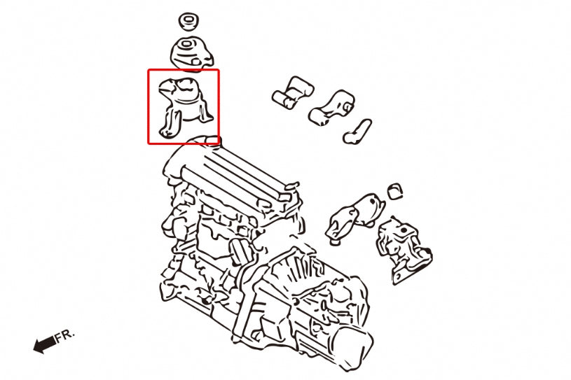 Harden Engine Mount Mazda 6