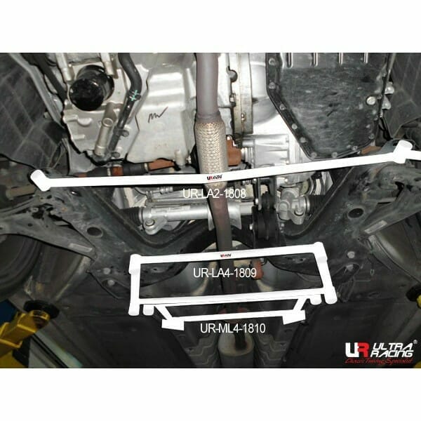 Roewe 350 1.5 2WD 10-15 UltraRacing 2-Point Front Lower Tiebar (1808)