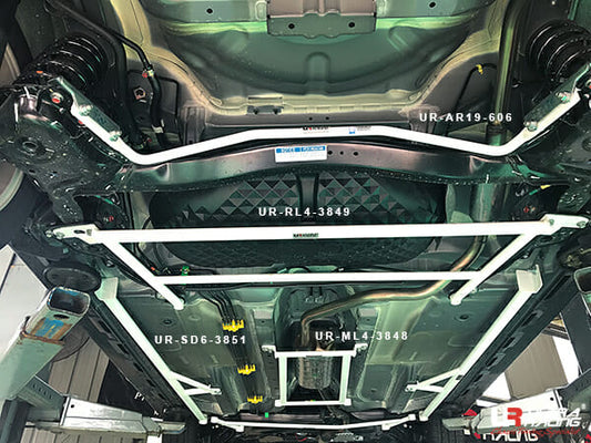 Perodua Myvi (M800) 1.3/1.5 2WD 17+ UltraRacing 4-Point Rear Lower Bar (3849)