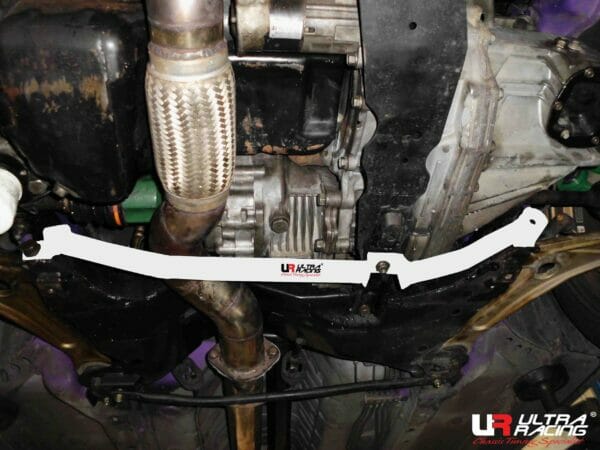 Mitsubishi EVO 7/8/9 (CT9A) 2.0T 4WD 01-03 UltraRacing 3-Point Front Lower Brace (3184)