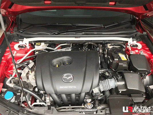 Mazda 3 (BP) 2.0 2WD 19+ UltraRacing 2-Point Front Upper Strutbar (4151)