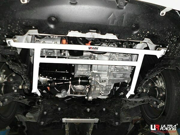 Toyota C-HR (AX-10) 1.2T/1.8 18+/Prius 1.8 16+ 2WD/4WD UltraRacing 4-Point Front Lower Brace (3839)