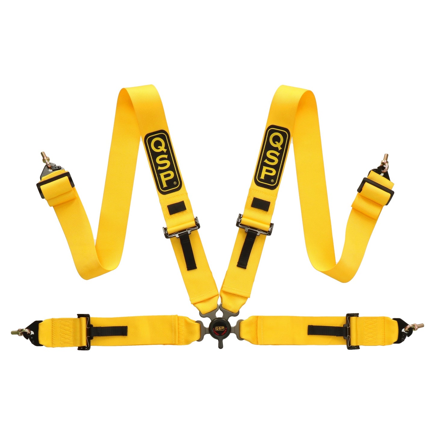 Seat Belt 4-P 3/3 - NON FIA - Yellow