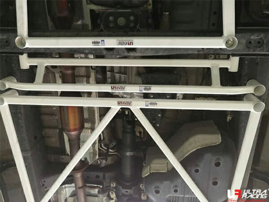 Toyota Fortuner (AN150) 2.4D/2.7 4WD 15+ UltraRacing 4-Point Mid Lower Brace (3907)
