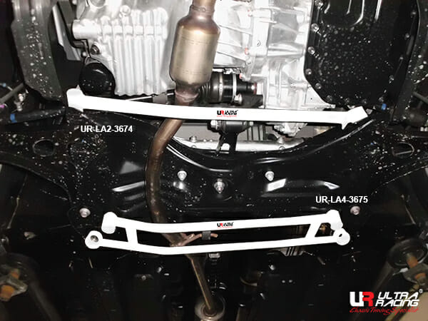 Perodua Bezza (B300) 1.3 2WD 17+ UltraRacing 2-Point Front Lower Tiebar (3674)