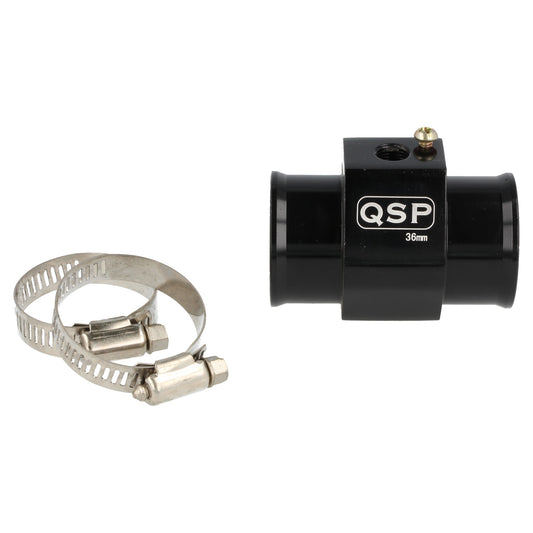 T-adapter for 1/8 NPT sensor - 26 mm - Black