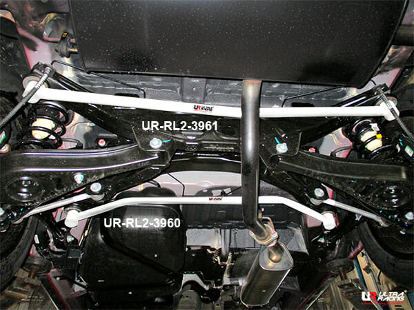 Proton X70 1.8T 2WD CBU 19-20 UltraRacing 2-Point Rear Lower Bar (3961)