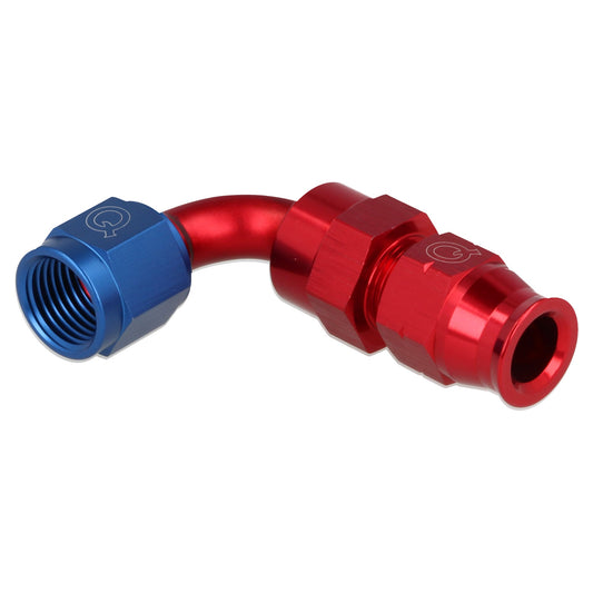 aluminum tube adapter female 90° AN8 - 12.7 mm