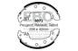 5072 - EBC Brake Shoes; Rear