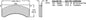 120-14851 - Wilwood AT6 Brake Caliper; Black anodized - Axial Left