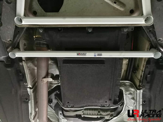 BMW F15 (X5-M50D) 2.5/3.0D/3.5 TT 14-18/X6 3.0TT 15-19 4WD UltraRacing 2-Point Mid Lower Brace (3409)