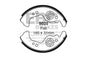 5025 - EBC Brake Shoes; Rear
