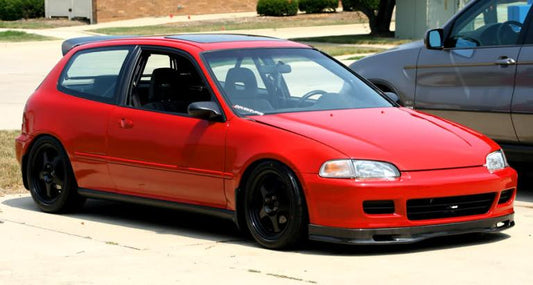 Front Bumperlip Spoon PU (Civic 91-96 2/3dr)