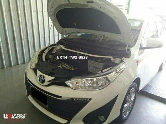 Toyota Yaris Ativ (XP150) 1.5 2WD Thailand Imported 17+ UltraRacing 2-Point Front Upper Strutbar (3823)