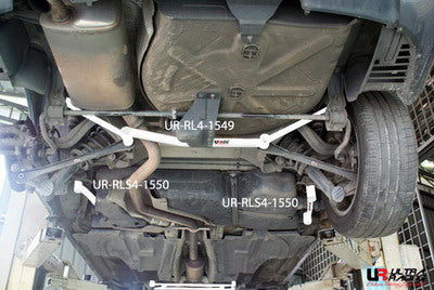 Peugeot 407 04-10 2.0 UltraRacing 4-Point Rear Lower Brace
