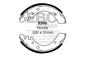 6366 - EBC Brake Shoes; Rear