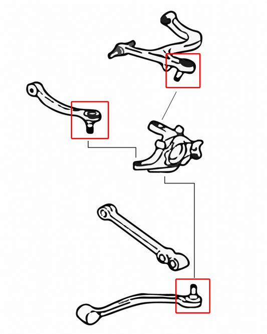 Rear Arm Ball Joint Mitsubishi Lancer evolution