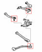 Rear Arm Ball Joint Mitsubishi Lancer evolution
