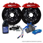 BBK042RED-2 - EBC Big Brake Kit - Front - 355x32mm Curved Slotted - Apollo-6 Red