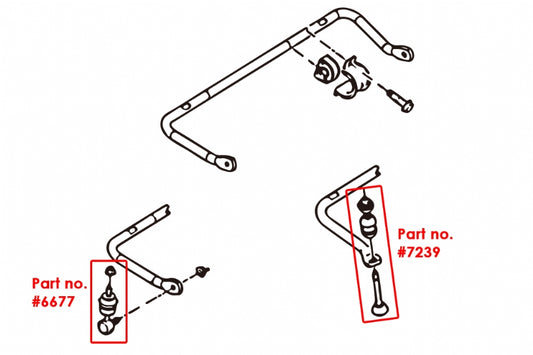 Rear Reinforced Stabilizer Bushing Ford, Volvo
