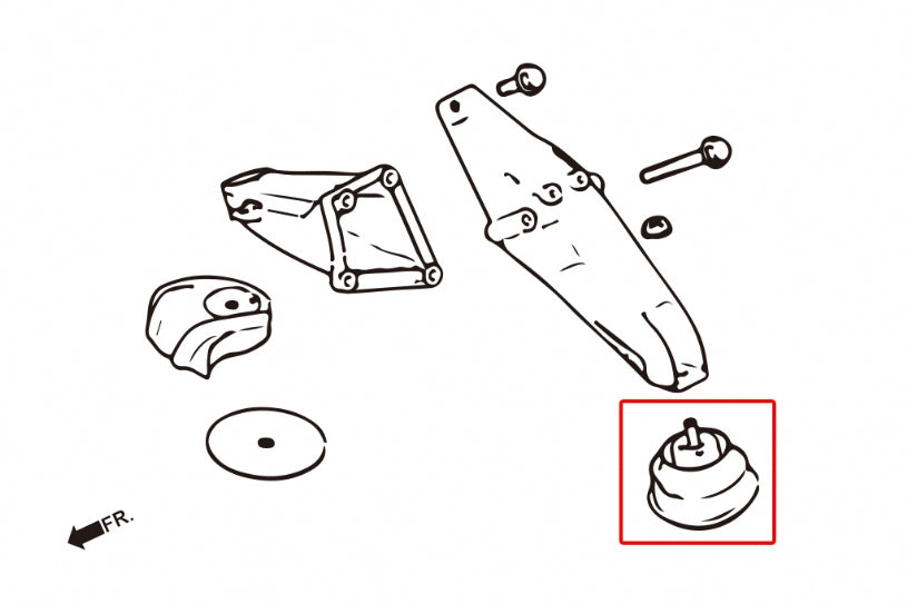 Harden Engine Mount & Transmission Mount Bmw 3 Series, Z3, Z4