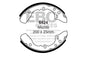 6424 - EBC Brake Shoes; Rear