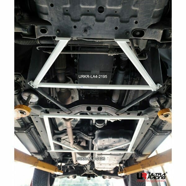 Kia Mohave (HM) 3.0D/4.6 4WD 08+ UltraRacing 4-Point Front Lower Brace (2195)