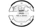6545 - EBC Brake Shoes; Rear