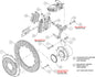 140-15034-D - Wilwood Big Brake Kit - Rear - 327x20mm Curved Slotted & Cross Drilled - Dynapro Radial Mount Black