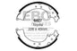 6427 - EBC Brake Shoes; Rear