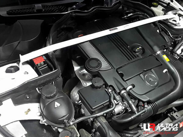 Mercedes C207 (Coupe) 2.5/3.5 2WD 13-17 UltraRacing 2-Point Front Upper Strutbar (3609)