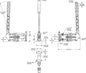 340-14744 - Wilwood Dual M/C Hand Brake Assembly