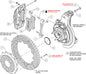 140-13698 - Wilwood Big Brake Kit - Rear - 362x28mm Bi-Slotted - AERO4 Black