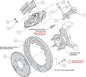 140-9834-D - Wilwood Big Brake Kit - Front - 355x32mm Curved Slotted & Cross Drilled - Superlite 6R Black