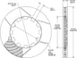 160-15874-B - Wilwood GT Rotors Spec 37 - 355x32mm Bi-Slotted Left