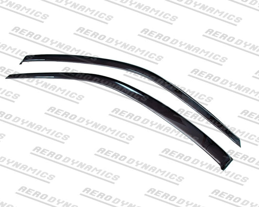 Window Visors Front Smoke (Civic 87-91)