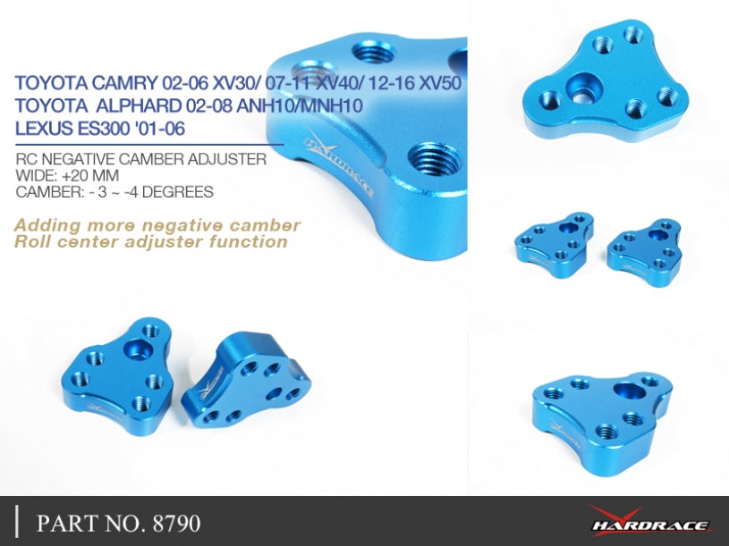 Rc Negative Camber Adjuster Lexus ES, Toyota Alphard, Camry