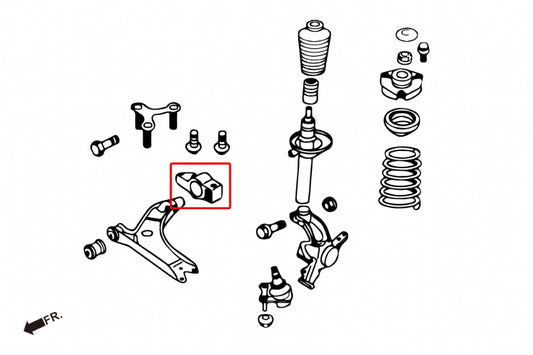 Front Lower Control Arm Bushing Audi, Volkswagen