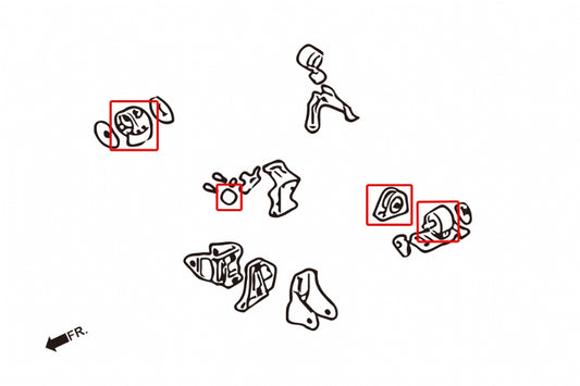 Harden Engine Mount Mitsubishi Lancer evolution