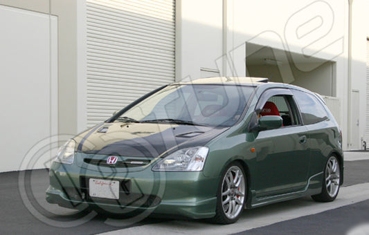 Front Bumperlip ABS Type R (Civic 01-03 3/5dr)